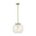 thumbnail image 3 of Innovations Lighting - White Mouchette - 1 Light Stem Hung Pendant In Modern, 3 of 7
