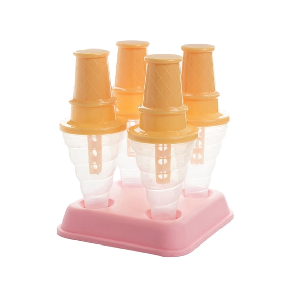 Uioepy Heavily Discounted Ice Cream Mold, Homemade Popsicle And Ice Cream Creative Handle Cone Pink Ice Cream Mold Homemade Popsicle Ice Cream Creative Cones With Handle Cake Mould Dessert Molds