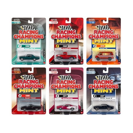 2018 Mint Release 3, Set B of 6 Cars Limited Edition to 2,000 pieces Worldwide 1/64 Diecast Models by Racing (The Best Car In Real Racing 3)