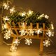 thumbnail image 5 of Adornos navideños con luces LED de copo de nieve para el hogar, guirnalda colgante, adorno para árbol de Navidad, regalo de Navidad 2024, Año Nuevo, 5 of 5