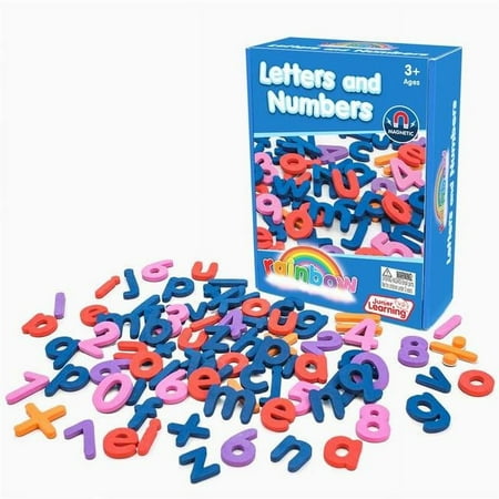 UPC: 0850010476001 | Junior Learning Rainbow Letters and Numbers Magnetic Activities Learning Set