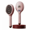 thumbnail image 4 of 2-in-1 Styling Brush & Hair Mist Sprayer - AA003 Model, Soft Glide Bristles, Smooths Frizz, Portable Hair Care Tool for Wet & Dry Hair, Travel Friendly, Pink Makeup Organizers, 4 of 6