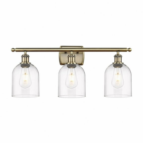 Innovations Lighting - Bella - 3 Light Bath Vanity In Industrial Style-10.5