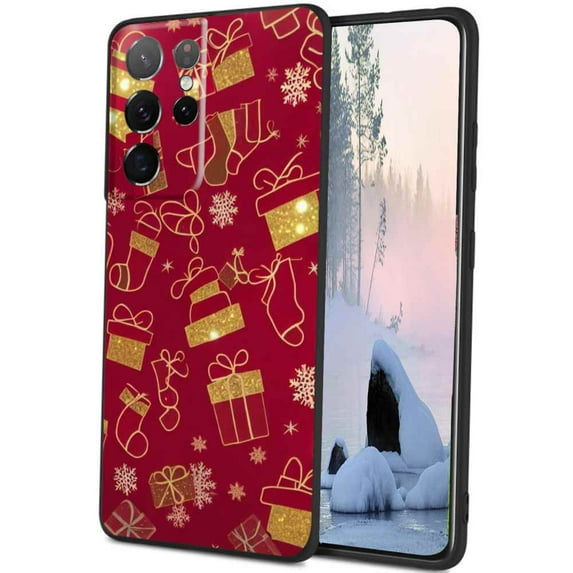 Christmas-99 Phone Case, Degined for Samsung Galaxy S23 Ultra Case Men Women, Flexible Silicone Shockproof Case for Samsung Galaxy S23 Ultra