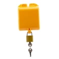 thumbnail image 3 of DYNWAVECA Verrou de Robinet d'Eau, Housse de Protection, Cadenas de Protection, Robinet Extérieur pour Champs Extérieurs, Jaune, 3 of 10