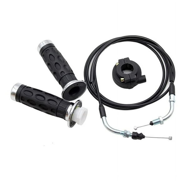 Universal Throttle Twist Grip Set with 78 inch Scooter Throttle Cable