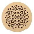 thumbnail image 1 of SHOWERORO Acoustic Guitar Hole Cover Bamboo Avoid Music Accessory for Professional Musicians 1Set, 1 of 2
