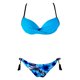 thumbnail image 1 of Traje de baño dividido con aro sexy para mujer con almohadilla en el pecho Bikini sin espalda estampado Fridja  nalpqowj58185, 1 of 7