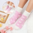 thumbnail image 4 of Ayieyill Fuzzy Socks for Women, 6 Pairs Plush Slipper Socks Women, Warm Soft Fluffy Socks Thick Cozy Plush Sock Winter Christmas Socks for Women, 4 of 8
