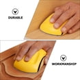 thumbnail image 3 of 2pcs 5 Inch Hand Sanding Blocks Round and Mouse-Shaped Discs for Polishing, 3 of 9