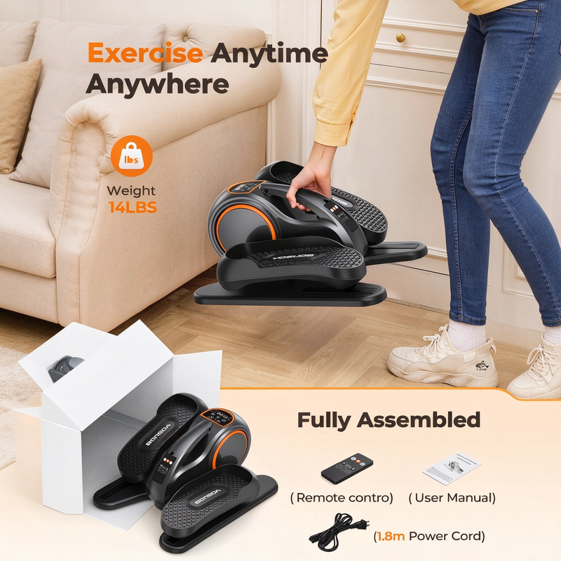 Upgo Electric Under Desk Elliptical Pedal Exerciser photo 6