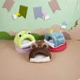 thumbnail image 4 of CBFFDC Warm Pet Bed For Autumn And Winter Cartoon Design Hamster House Breathable Comfortable Warm Small Pet Bed, 4 of 7