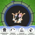 thumbnail image 3 of KOFUN Trampoline, 16FT Trampoline for Kids and Adult, Trampoline with Safety Enclosure Net, Light, Ladder, Basketball Hoop, Outdoor Trampoline, 1500LBS Weight Capacity, No Gap Design, 3 of 7