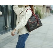 MKF Collection Siena Tote Bag Vegan Leather Shoulder Bag Purse by Mia K