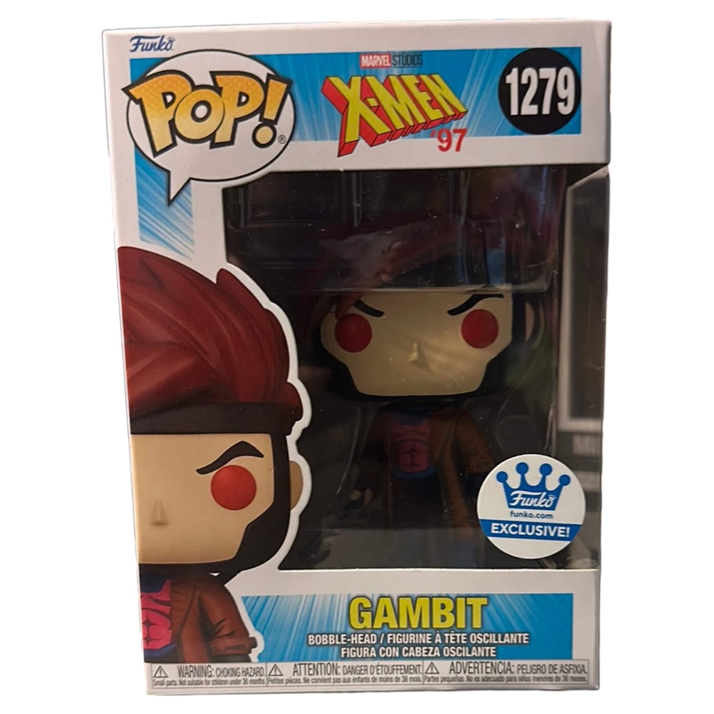 Funko POP! Marvel X-Men ‘97 Gambit Exclusive Figure #1279!