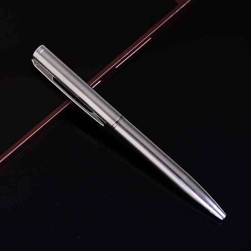 1pcs/lot mini metal ballpoint pen rotating pocket-size pen ball point pen DS 