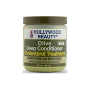 Hollywood Beauty Olive Cholesterol Deep Conditioning Treatment, 20 oz