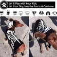 thumbnail image 5 of Disfraz de Halloween para perros, disfraces de esqueleto para mascotas, ropa de fiesta para perros, 5 of 5