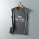 thumbnail image 2 of Tops de chaleco sueltos estampados vintage para mujeres y hombres Fridja  qr1398, 2 of 4