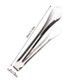 thumbnail image 3 of Hxoliqit Stainless Steel Exquisite Food Clip Barbecue Clip Steak Clip Hotel Restaurant Special Food Clip(Multicolor) BBQ Supplies Kitchen Gadgets Outdoor Set, 3 of 3