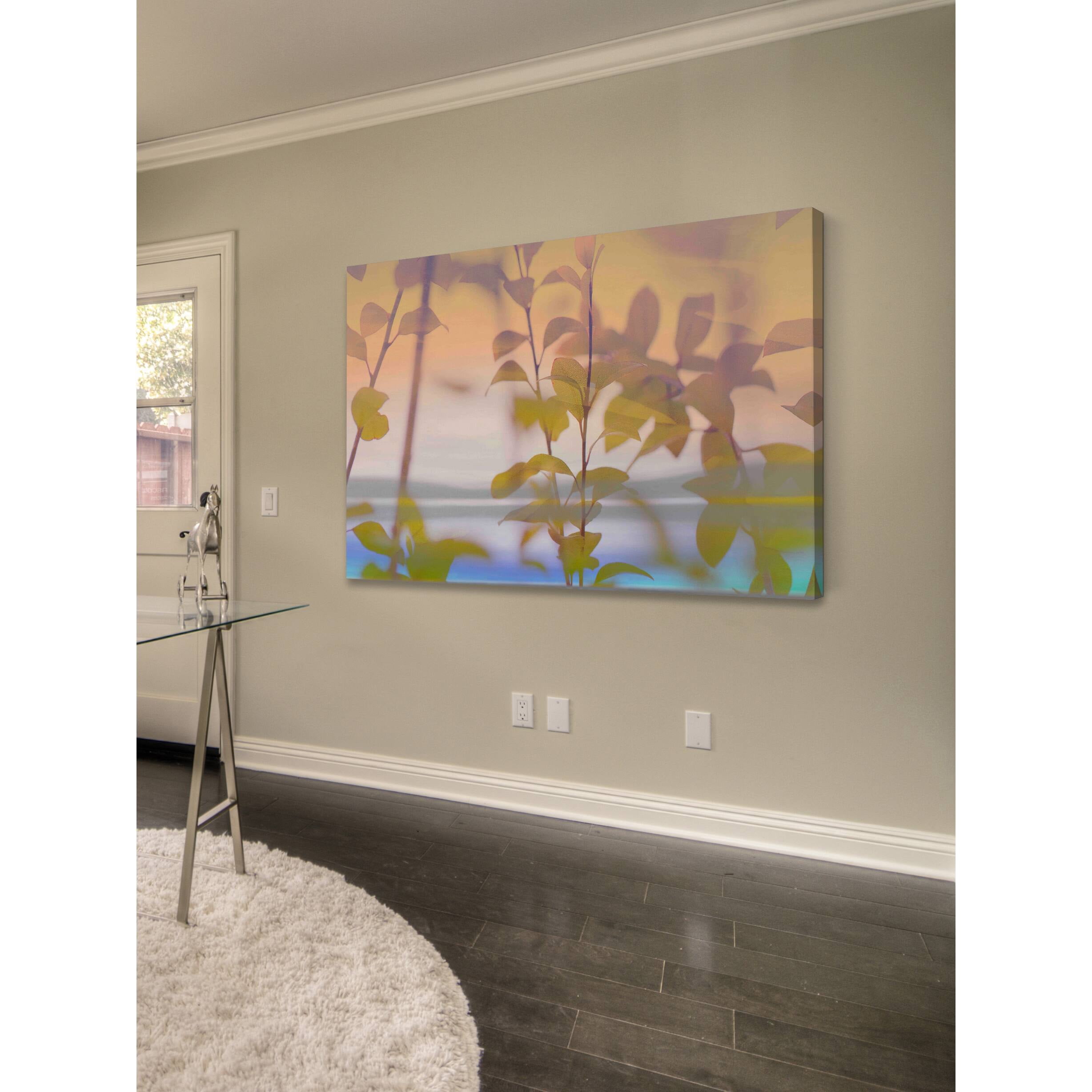 Marmont Hill - "Tranquility IV" by Sia Aryai Painting Print on Wrapped Canvas
