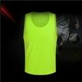 thumbnail image 4 of Eigraketly Chaleco de práctica de equipo de escaramuza, chalecos de entrenamiento de fútbol para niños y adultos, accesorio de ropa, accesorios de Deportes y aire libre tipo 12 Eigraketly OD016510-12, 4 of 6
