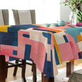 thumbnail image 4 of Yayeee Tablecloths for Rectangular Tables 60 x 120 inch Party Table Cover, Art Geometric, 4 of 6