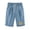 Blue, variant on HomeGardon Womens Linen Shorts Shorts for Women,Summer Print Five Points Large Size Cotton Linen Pants Casual Pants,S-XXL