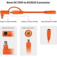 thumbnail image 3 of 8mm DCc7909 Extension Cable 6FT – DC7909  Solar Panel Cable Male to Female with dc8020 Connetor for Solar Panel, Portable Power Stations and Solar Generators, 3 of 6