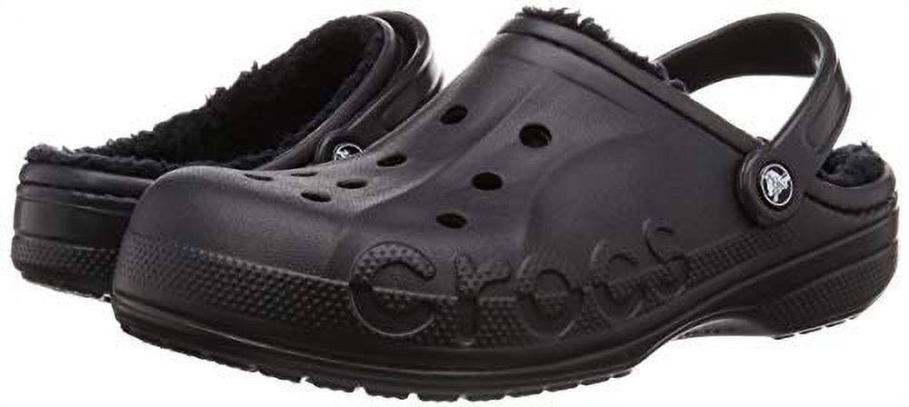 ローファー・オックスフォード Baya Platform Lined Clog Warm Black - Women's Winter Crocs Women's Baya Platform Lined Clog Sandals - Walmart.com