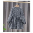 thumbnail image 2 of AAMILIFE Nouvelle Mode Pastorale Imprimé Princesse Jupe Enfants Coton Jupe Corée Version Printemps et Automne Robe Florale, 2 of 3