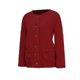 thumbnail image 4 of Puntoco Mujer Casual Tallas Grandes Suéter de Felpa Bolsillos Ropa de Abrigo Botones Cardigan Abrigo Puntoco Puntoco-6373, 4 of 9