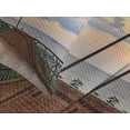 thumbnail image 4 of Ambesonne Italian Quilted Bedspread Set 3 Pcs, Dawn in Ortona Abruzzo, King Size, Pale Caramel and White, 4 of 5