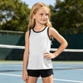 thumbnail image 6 of Toddler Kids Girls Boys Tank Tops Casual Sleeveless Summer Casual Tops Beach Holiday Sports Shirts Vest Casual Blouse 4-5 Years, 6 of 6