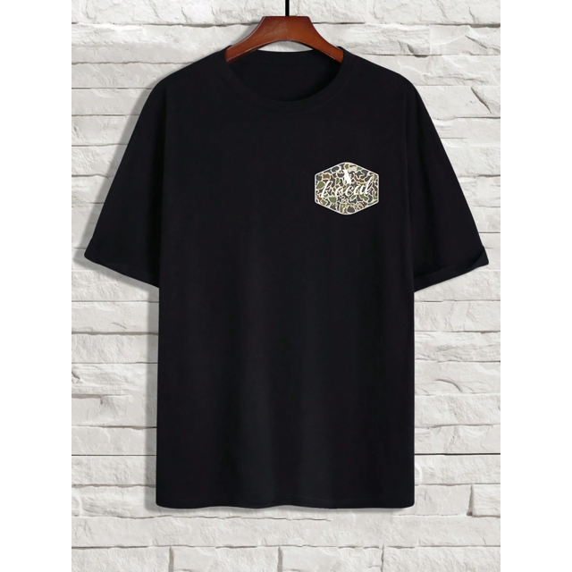 Local Boy outfitters Dog Camo T-shirt - Classic Camouflage Design with Minimalist Logo , Perfect for outdoor adventures and Casual Wear , Comfortable unisex Tee Menswear Classic Crewneck underwear St