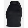thumbnail image 5 of No Boundaries Tie Neck Halter Top, Women's XXS-XXL, 5 of 5
