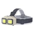 thumbnail image 5 of LED COB Headlamp Super Bright USB Rechargeable Lightweight Head Mounted Flashlight with Motion Sensor Battery Level Display for Outdoor Hiking Fishing, 5 of 5