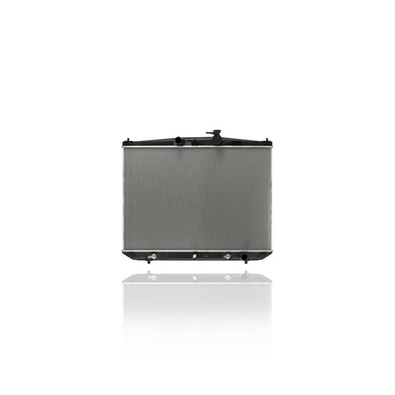 Radiator - Pacific Best Inc. Fit/For 13449 14-16 Toyota Highlander 3.5L V6 Automatic With Towing Package - Plastic Tank Aluminum Core, 1-Row