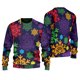 thumbnail image 3 of Suéter navideño divertido y lindo personalizado de venta caliente 2023 Suéter navideño de Halloween con estampado 3D para mujer de primavera y otoño, 3 of 5