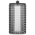 thumbnail image 1 of Estuche de almacenamiento acrílico para hisopos de algodón, organizador redondo de cosméticos de algodón, dispensador de discos desmaquillantes con tapa para baño o tocador., 1 of 6