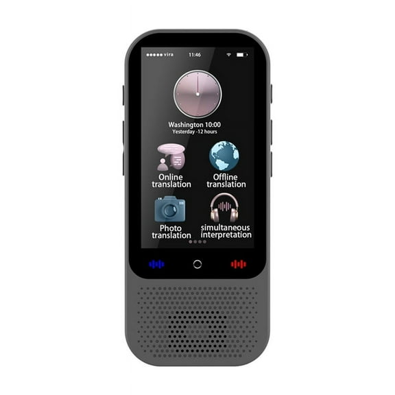 Portable Translation Machine S80 Pro ChatGPT Real-Time Languages Translate Smart Voice Photo Text Recording Translator