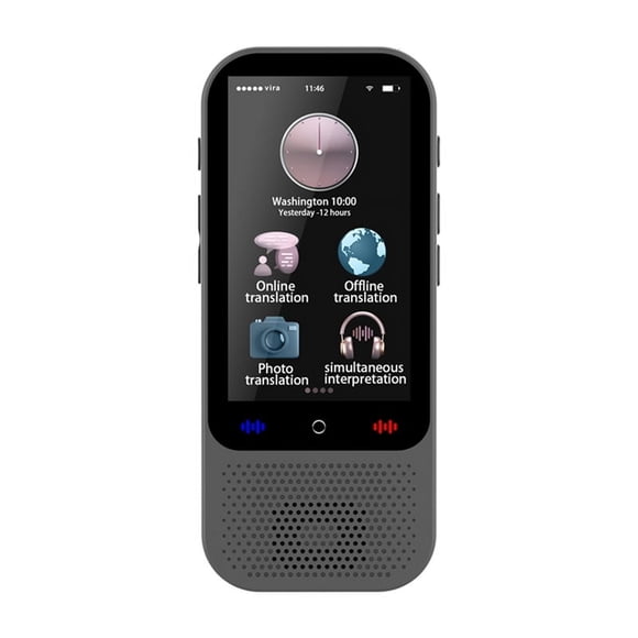 Portable Translation Machine S80 Pro ChatGPT Real-Time Languages Translate Smart Voice Photo Text Recording Translator