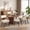 Beige, variant on AFO Upholstered Dining Chairs Set of 2, Mid-Century Modern Kitchen Desk Side Chairs with Ergonomic Curved Back & Solid Wood Legs, For Dining Room Living Room Cafe, Beige