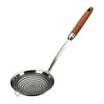 thumbnail image 1 of Cuchara ranurada de agarre cómodo, colador de acero inoxidable para patatas fritas Pequeño, 1 of 9