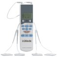 thumbnail image 1 of Unidad de pulso electrónico TENS TruMedic con 4 electrodos: para rigidez, dolor muscular, molestias y dolores. Ideal para relajar músculos y nervios tensos y para el manejo del dolor mediante electrot, 1 of 4