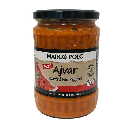 MARCO POLO Hot Ajvar Red Pepper Spread 19.3 oz