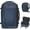 Blue, variant on 17'' Travel Backpack, Personal Item Backpack with 13 Pockets, Flight Approved Carry Backpack with USB Port & Luggage Sleeve, Travel bag for Women, Water Resistant Backpack,