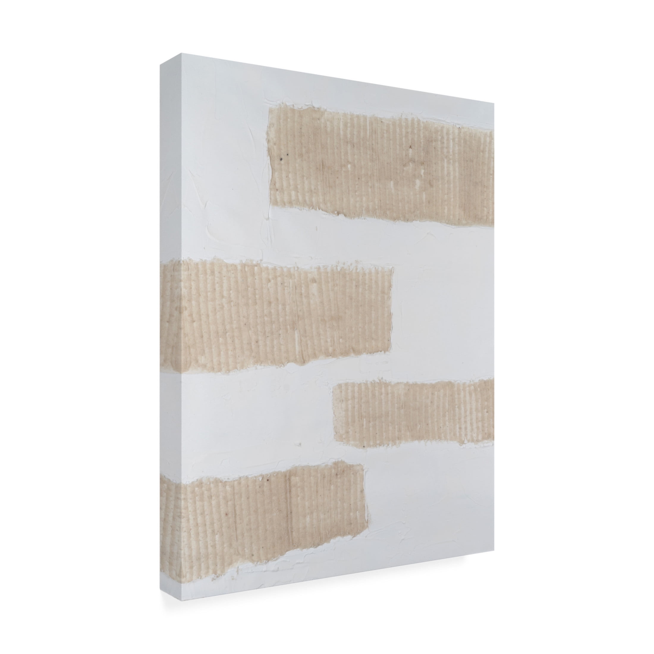 Trademark Fine Art Michael Willett  Ecru Textures I Canvas Wall Art