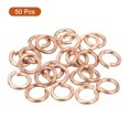 thumbnail image 3 of Uxcell 50 Pack Spring Lock Washer, Copper M6 Split Lock Washers Assortment, 3 of 6