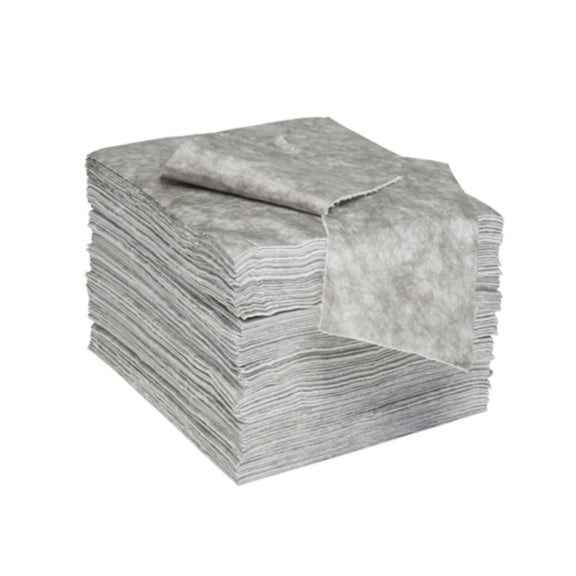 Spilfyter Universal Heavy Duty Absorbent Pads for Professional Tasks 16.75" x 18", Three Ply 100 Count Maximum Absorption for Demanding Jobs - Ideal for Extra-Heavy Spills UAM-72